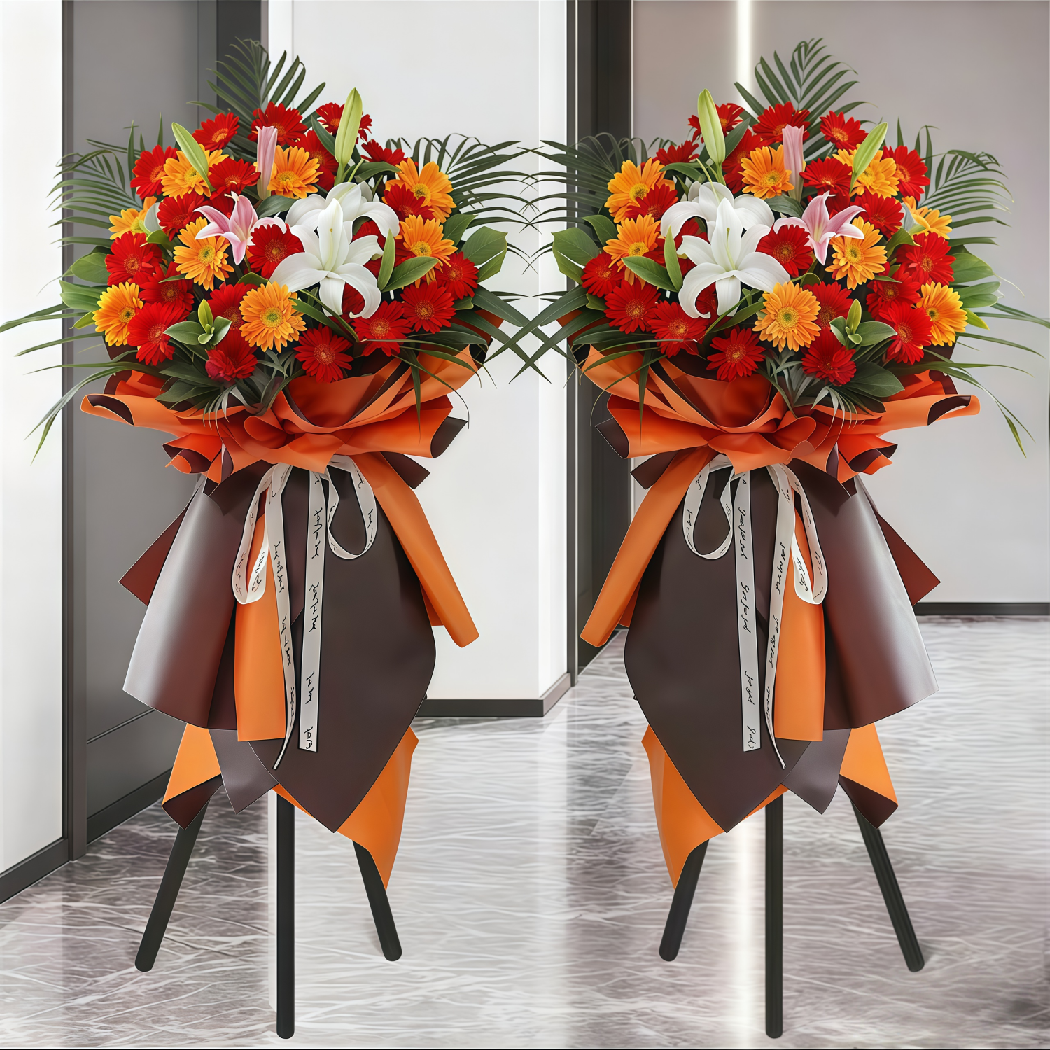 开业花篮同城鲜花配送（买一送一）演出乔迁开业花篮鲜花速递,淘宝优惠券,粉丝福利购,淘宝优惠卷