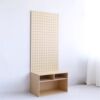 OB marine board customized perforated board storage cabinet integrated store L shop display rack storage rack storage cabinet