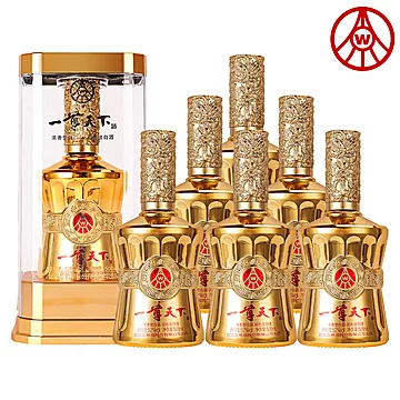 500ml*6瓶【一尊天下】浓香型白酒礼盒装[800元优惠券]-寻折猪
