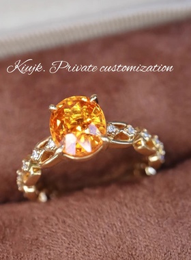 s925纯银复古彩宝戒指女