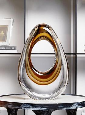 办公室博古架摆件装饰品组合轻奢高档样板间客厅电视柜软装高级感