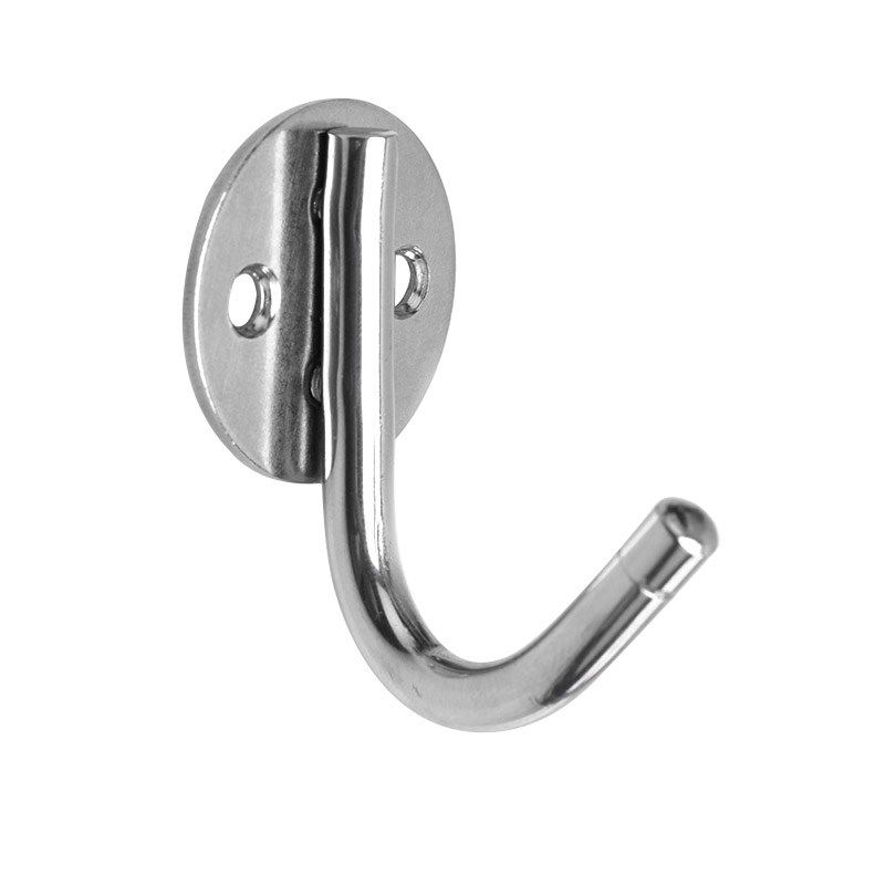 不锈钢小挂钩厨房衣帽间门后圆底钩子卫生间墙壁实心挂衣服帽子钩,淘宝优惠券,粉丝福利购,淘宝优惠卷