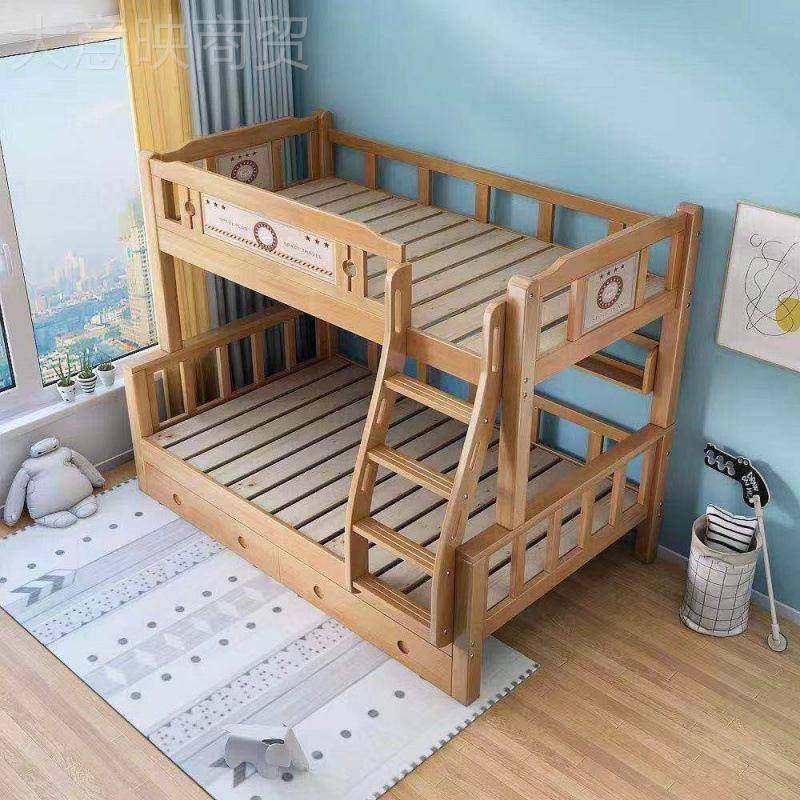 XFP环简约实木双层上下床保E1不占用空间高低床级高利用安效全栏,淘宝优惠券,粉丝福利购,淘宝优惠卷