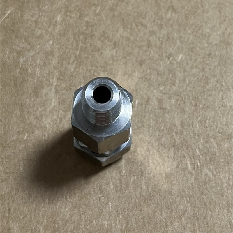 M12X1.5-12*8mm不锈钢快拧接A头外螺纹接内径8mm外径12mm pu软 - 图1