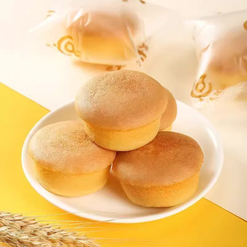 老北京海绵蛋糕老式传统鸡蛋糕点槽子糕批发怀旧营养早餐休闲零食 - 图2