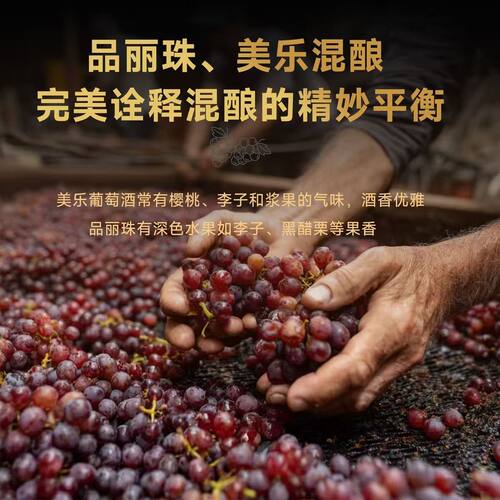 塞米图法国进口AOP级干红葡萄酒14度750ml红酒礼盒装送礼原酒进口 - 图1