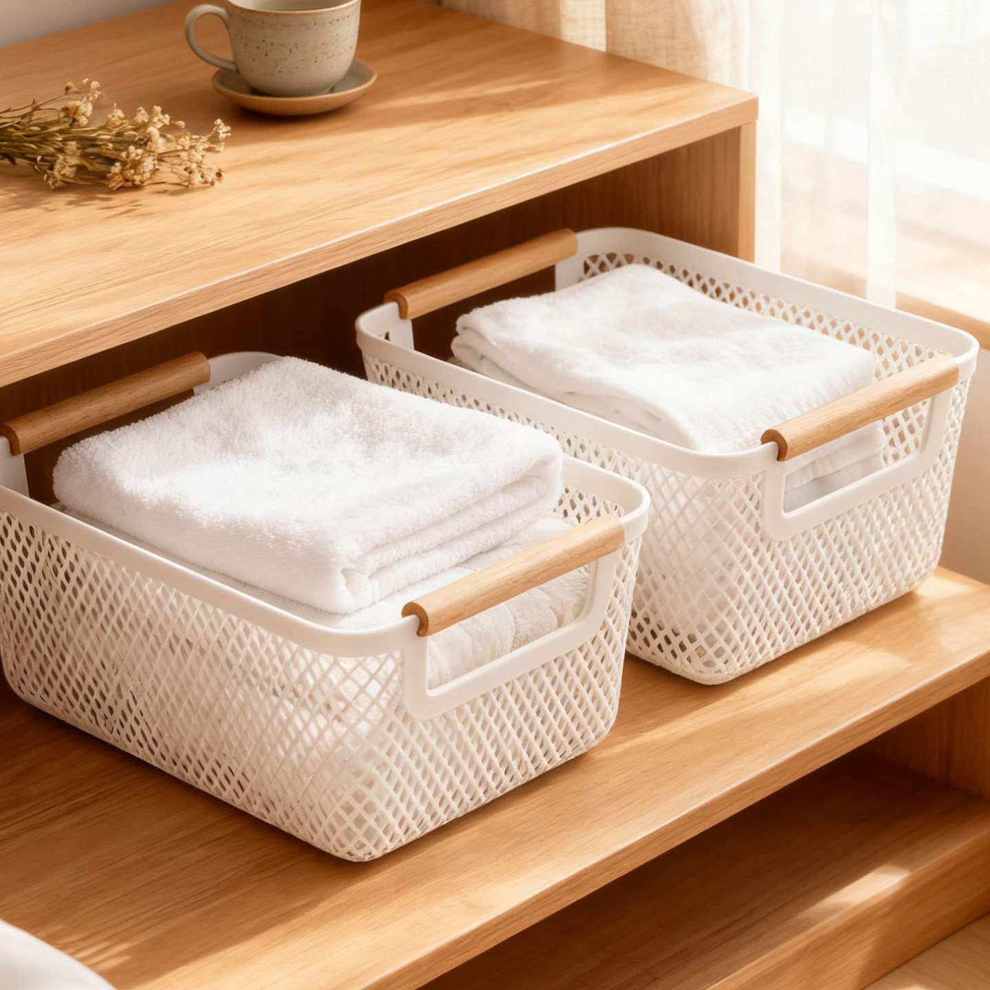 收纳篮大容量零食筐桌面整理分装篮多功能杂物置物篮子零食收纳筐,淘宝优惠券,粉丝福利购,淘宝优惠卷