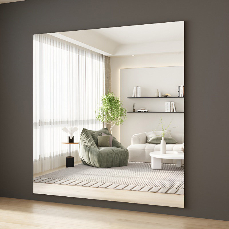 卧室跳舞镜大面积舞蹈镜贴墙自粘瑜伽镜家用练舞练功镜锻炼镜子,淘宝优惠券,粉丝福利购,淘宝优惠卷