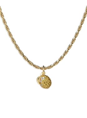 欧美新款铜微镶彩锆ins风水果项链吊坠饰品配件