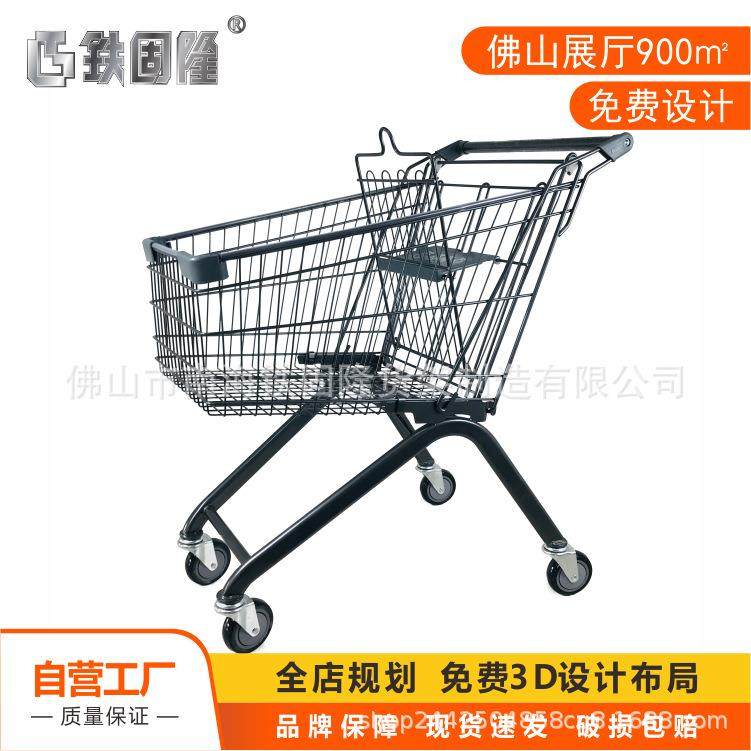 商场超市购物车手推车便利店卖场手推车金属推车喷塑灰理货车,淘宝优惠券,粉丝福利购,淘宝优惠卷