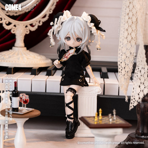 COME4FREE旗舰店【日常系列】奥莉奥娃衣OB11玩偶BJD裙子玩偶衣服 - 图3