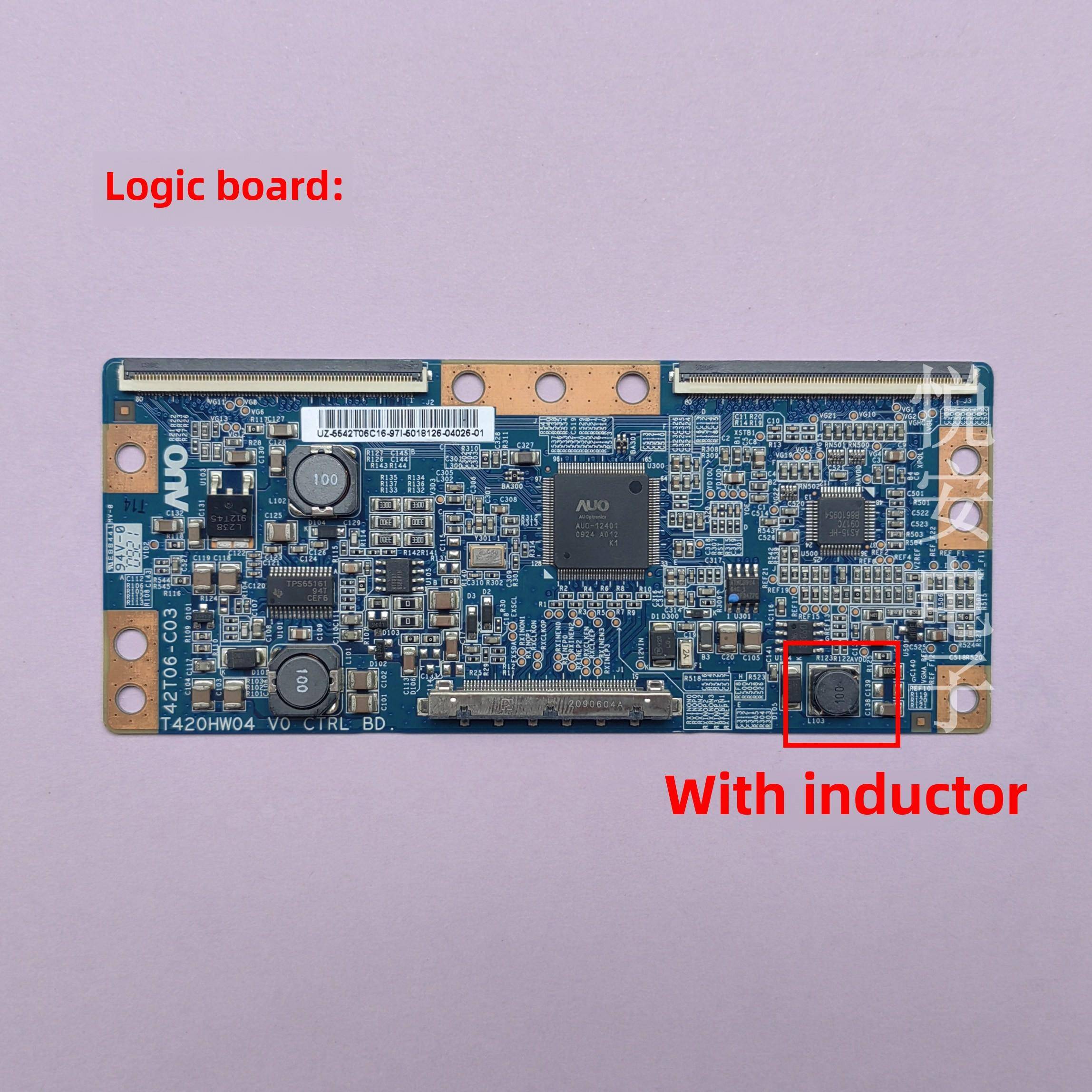 原装AUO逻辑板42T06-C03 T420HW04 V0 适用于各种品牌电视配件 - 图0