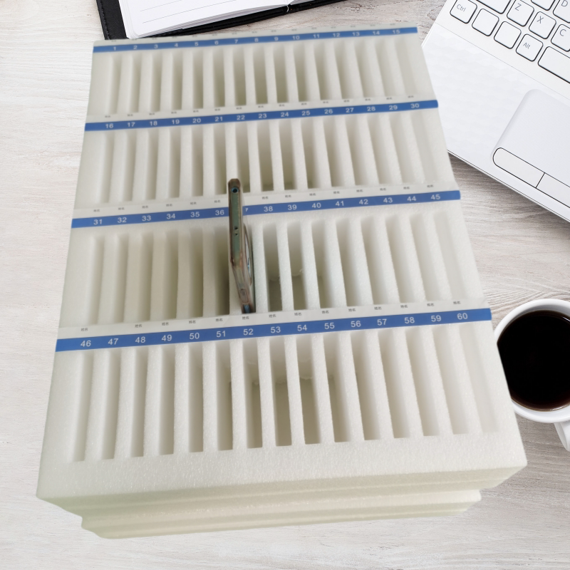 Pearl cotton mobile phone tray foam tray anti-static