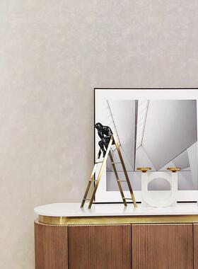 现代简约轻奢金属沉思者人物摆件 新古典客厅电视柜样板房装饰品