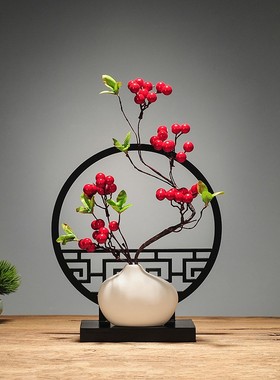 新中式古风酒柜中国风摆件