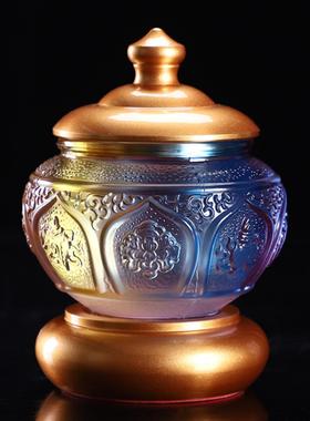 圆通佛具、供水杯、佛杯、财神供养杯、玻璃杯、佛前供水莲花、八