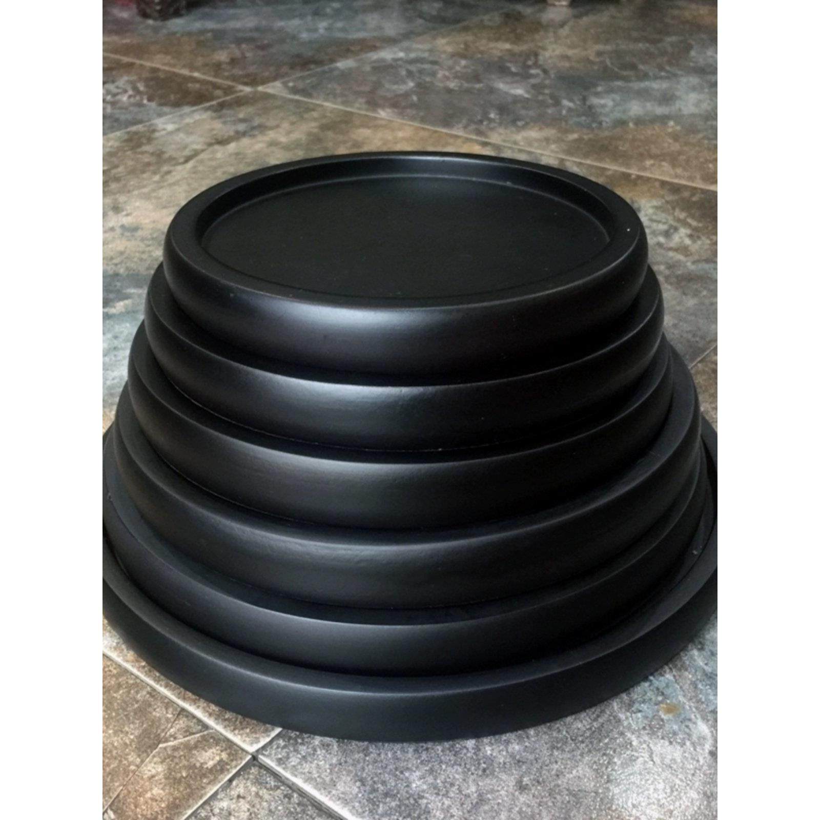 木底花瓶香炉奇石佛像碧秀酒缸花盆底茶壶圆木盘装饰品,淘宝优惠券,粉丝福利购,淘宝优惠卷