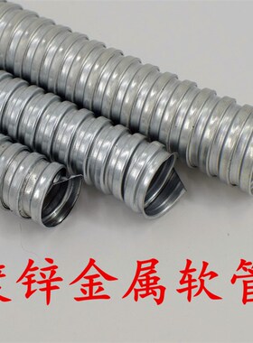 热镀锌金属软管电线电缆保护管国标加厚P3金属软管51 38  32  4分