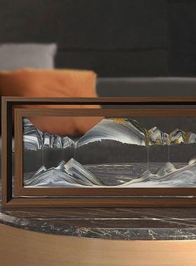 创意艺术长方形流沙画沙漏