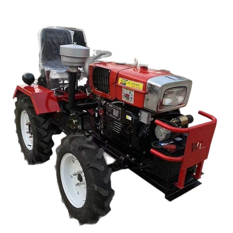 农用犁地微耕机 柴油耕田四驱翻土旋耕机 家用小型开沟挖沟机 - 图3