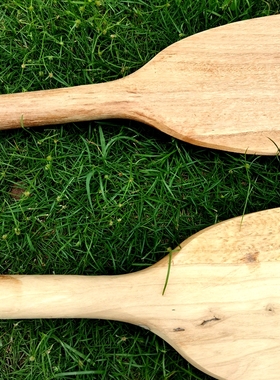 原木划船木桨纯手工划桨龙舟船桨漂流船桨橡皮摇划船纪念装饰摆放