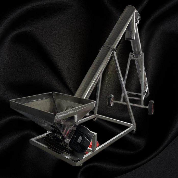 螺杆上料机水泥沙子粉末输送机不锈钢绞龙提升机管式螺旋给料机,淘宝优惠券,粉丝福利购,淘宝优惠卷