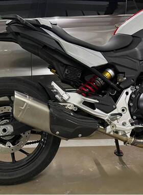 适用于BMW宝马F900RF900XR改装排气管天蝎SC吉村R77碳纤维中尾段