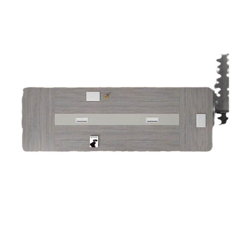 现代办公家具办公桌板式长方形大型会议桌长桌洽谈桌椅组合大尺寸,淘宝优惠券,粉丝福利购,淘宝优惠卷