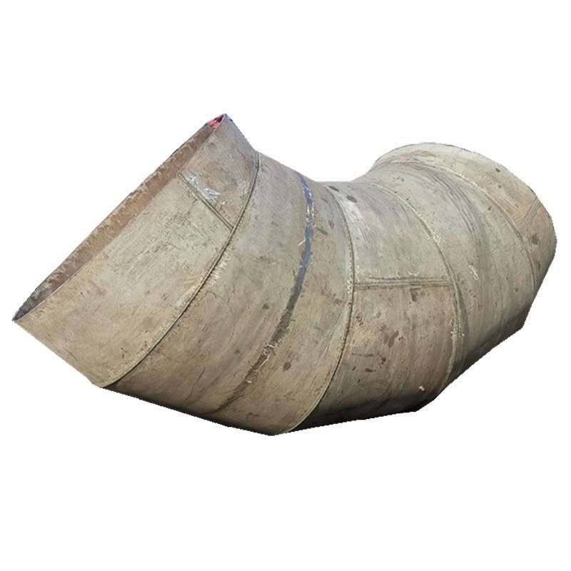 02s403大口径对焊钢制虾米腰弯头 钢板卷制90度烟道弯头 风道弯头 - 图3