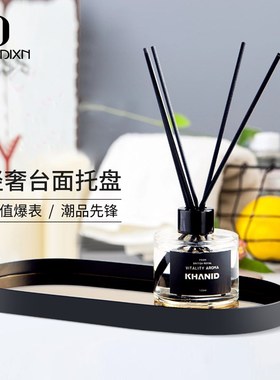 玄关钥匙收纳摆件轻奢进门钥匙收纳盒客厅桌面鞋柜家居创意装饰品