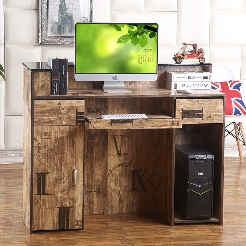 转角收银台服装店复古吧台前台理发店小吧台店铺便利店收款台柜台,淘宝优惠券,粉丝福利购,淘宝优惠卷