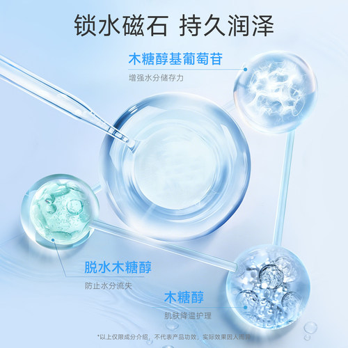 BRTC碧尔缇希玻尿酸保湿精华液收缩毛孔秋冬清爽舒缓护肤紧致肌肤 - 图2