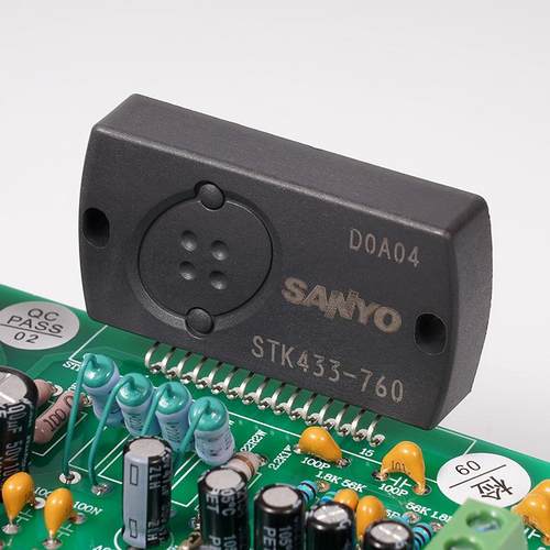 发烧设计STK433-760厚膜50WX2HIFI功放套件/成品板何必再玩LM1875 - 图1