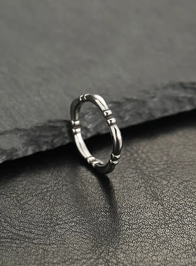 供应 不锈钢戒指个性异形手饰几何波浪开口可调节饰品