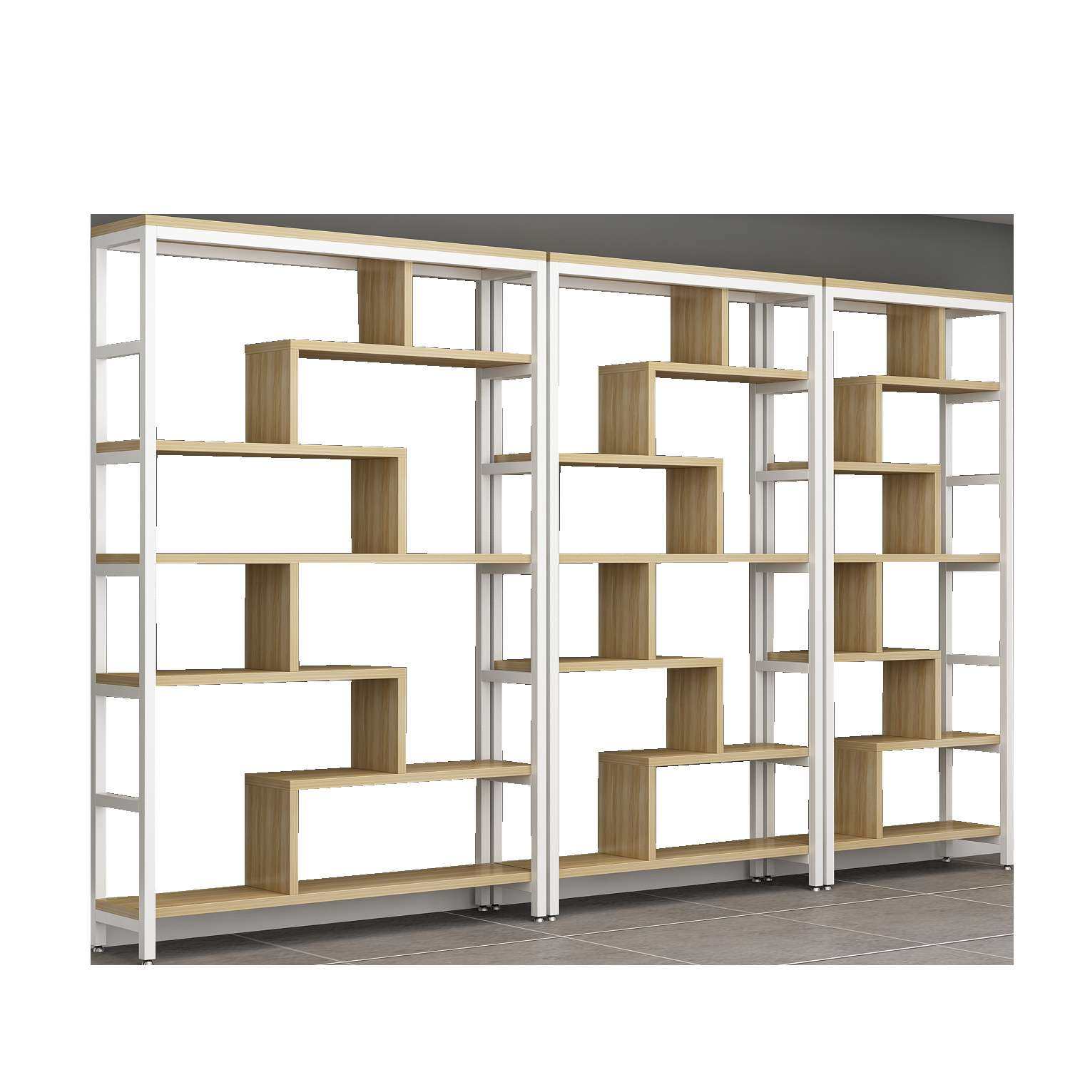 简易书架隔断置物架客厅玄关博古架子家用货架落地多层书柜陈列架,淘宝优惠券,粉丝福利购,淘宝优惠卷