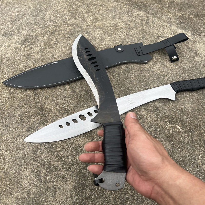 龙泉一体尼泊尔手工防身弯刀户外开山排障刀具尼泊尔军刃腿未开刃,淘宝优惠券,粉丝福利购,淘宝优惠卷