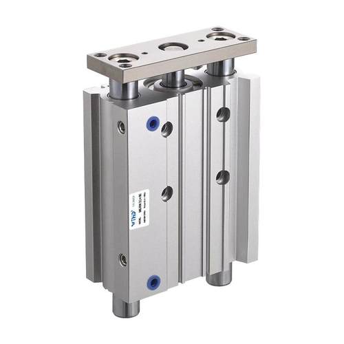 TCM气动导杆三轴三杆气缸GPM12/16/20/KGC25-10X20X0X350X7带5XM8 - 图3