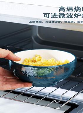 家用20装2碗3小新款KSA感陶瓷4.5英寸饭10个面碗碗餐具防烫
