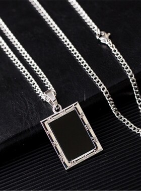 韩版百搭个性简约长款钥匙吊坠项链男女衣服挂饰配饰装饰毛衣链夏