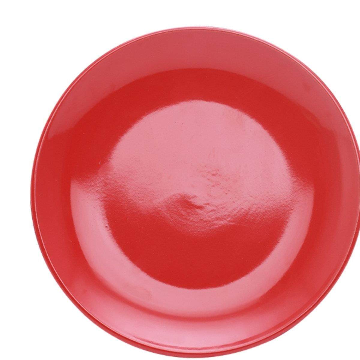 时尚网红陶瓷家用菜盘子果盘早餐盘韩式碟子创意彩色餐具盘碗套装,淘宝优惠券,粉丝福利购,淘宝优惠卷