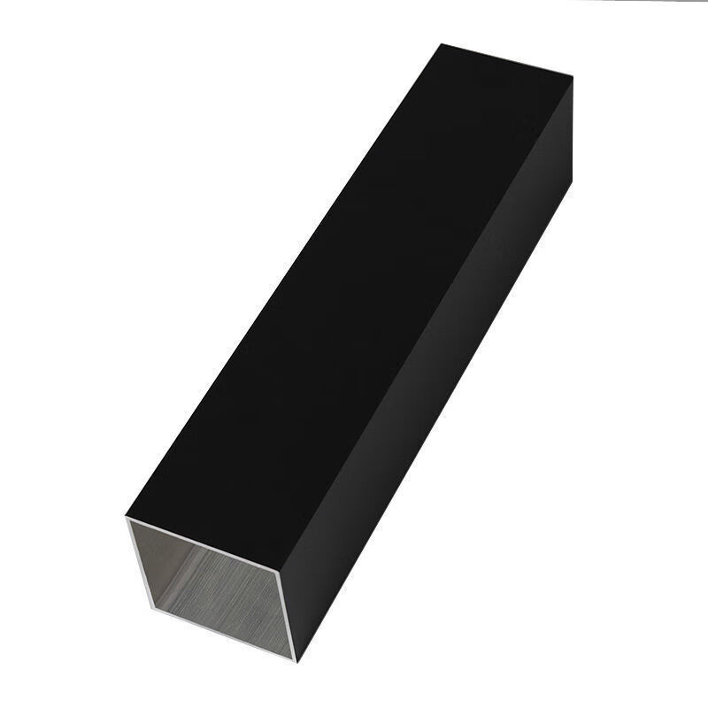 黑色铝合金方管20x25x30x40x50x60x80x100铝方管铝方通型材铝格栅 - 图3