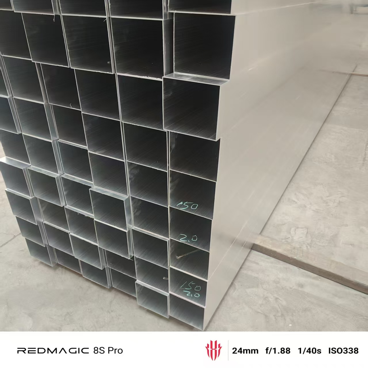 现货铝合金方管型材 厚 薄壁铝方管铝方通6063四方铝管空心方形管 - 图0