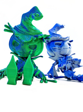 3D打印恐怖复古万圣节氛围感装饰摆件恐怖南瓜万圣节整蛊礼物摆件