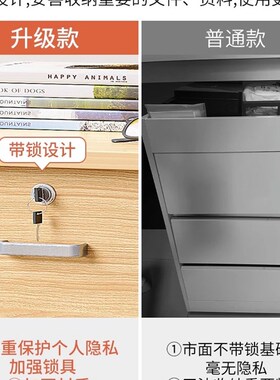 办公室茶水柜木质储物柜矮柜文件柜打印机柜边柜隔断玻璃门柜定制