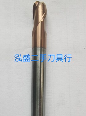 进口国产二手钨钢合金铣刀球刀圆鼻刀9成新数控雕刻旧涂层R0.5-R6