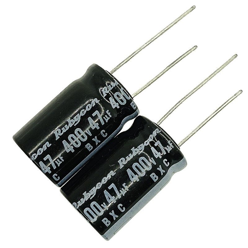 10只400v47uf红宝石16*25电解电容BXC高频低阻开关电源CPU滤波 - 图3