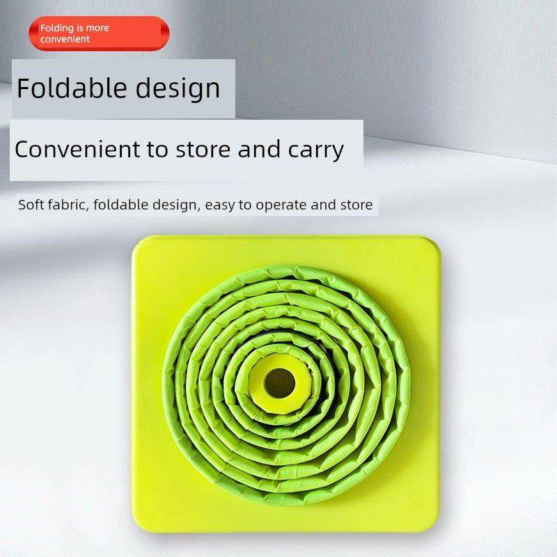 伸缩路锥 荧光绿反光锥停车汽车交通应急轻便警示路障可折叠锥筒,淘宝优惠券,粉丝福利购,淘宝优惠卷