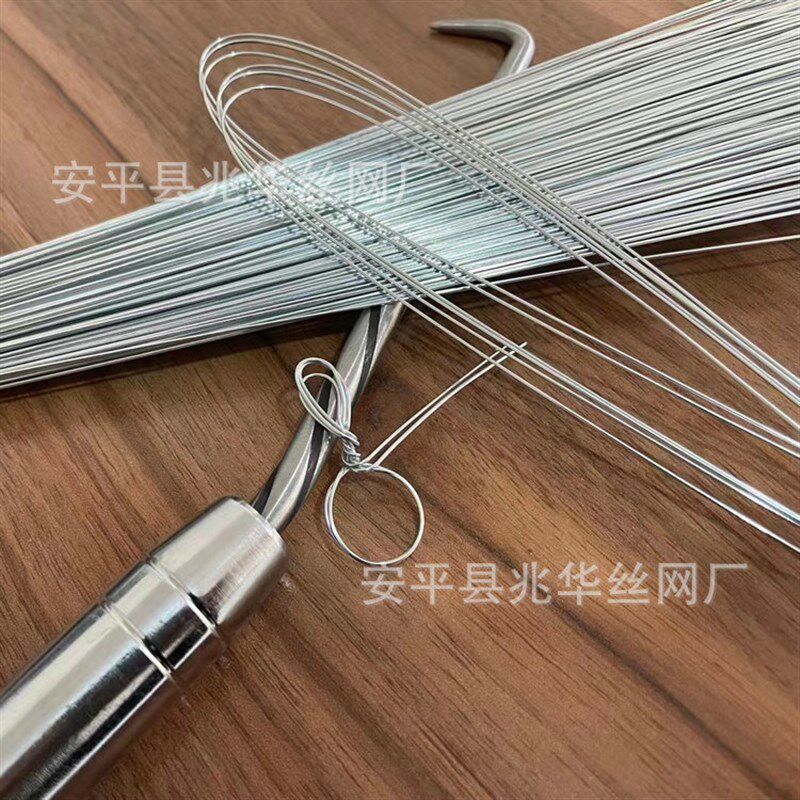 现货24# 22# 16# 18#镀锌截断调直铁丝 黑退火PVC包塑绑丝 热镀锌 - 图3