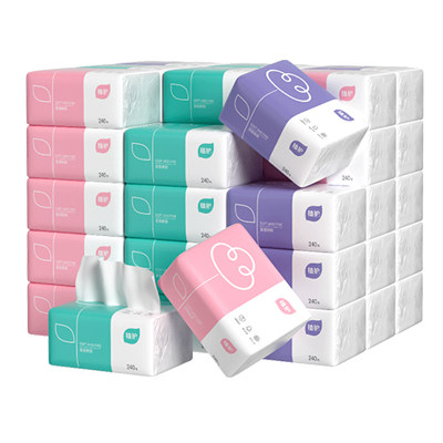 40包植护抽纸整箱家用实惠装婴儿小包气垫柔面巾纸餐巾纸巾卫生纸