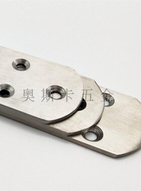 不锈钢平角码180度直码角码一字角码直片钢片角铁家具固定连接件
